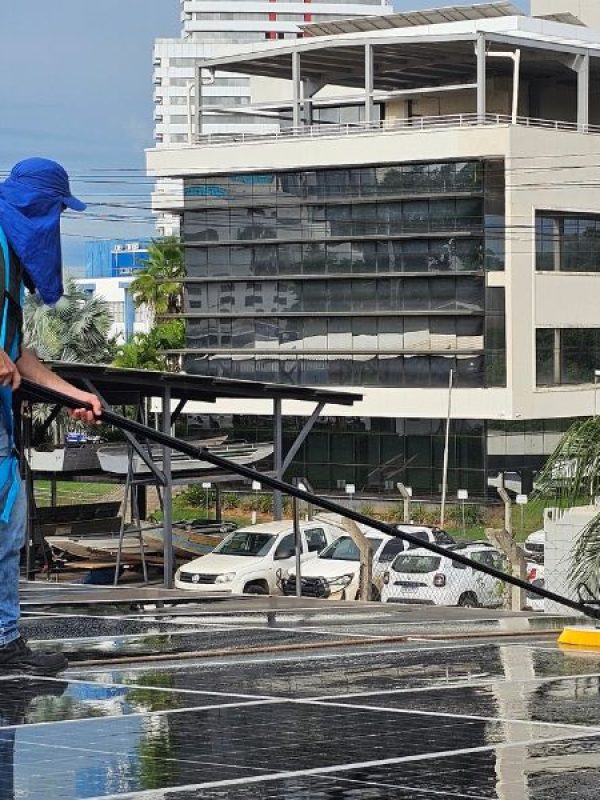 limpeza painel solar s
